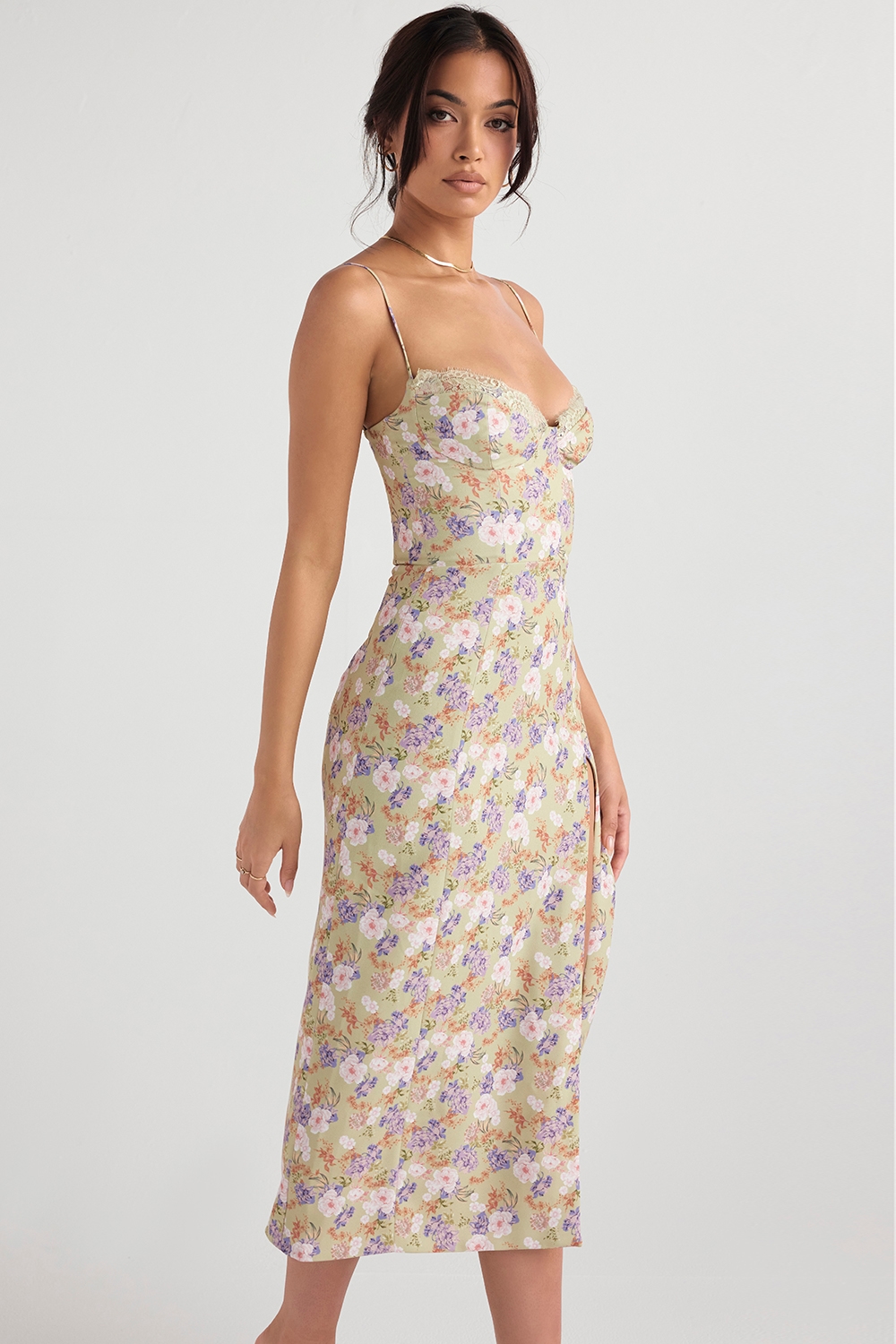 Charlotte  Peony Print  Midi Sundress — image 10