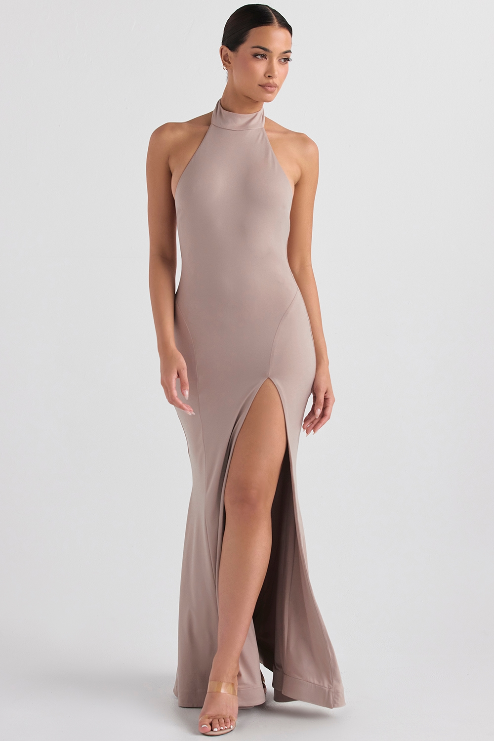 Juliette  Mushroom Halter Gown — image 4