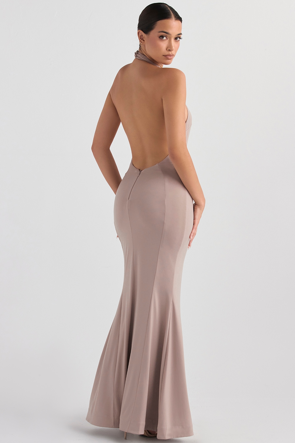 Juliette  Mushroom Halter Gown — image 8