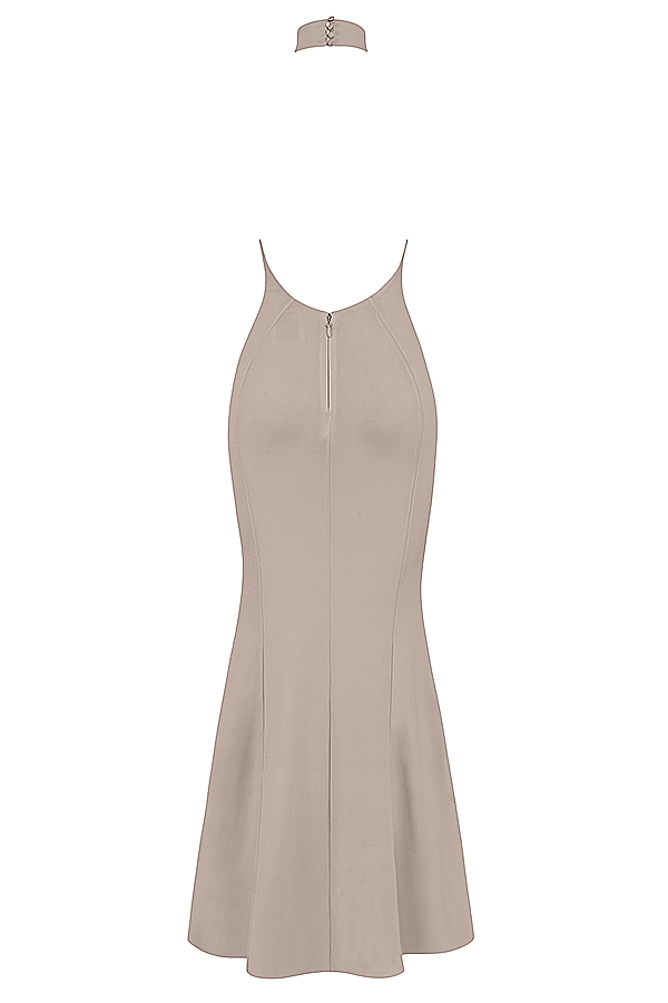 Juliette  Mushroom Halter Gown — image 11