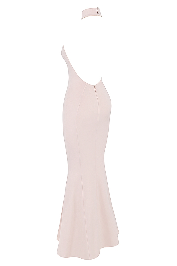 Juliette  Blush Halter Gown — image 12