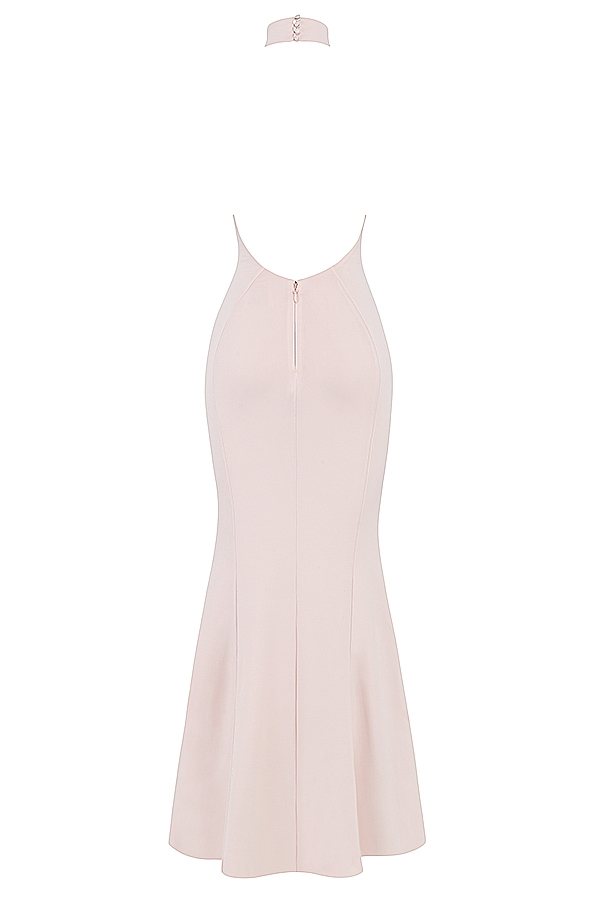 Juliette  Blush Halter Gown — image 13