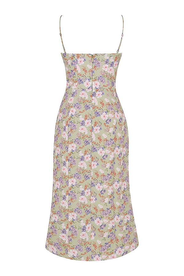 Charlotte  Peony Print  Midi Sundress — image 19