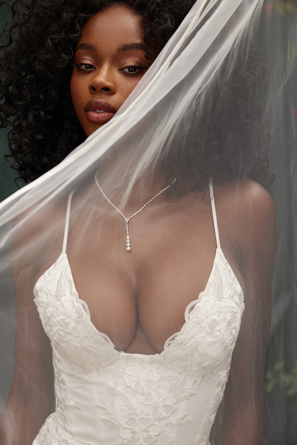 Solene  White Lace Bridal Gown — image 21