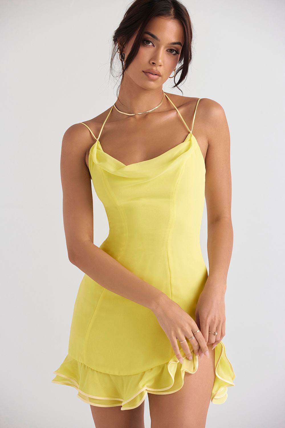 Rossella  Buttercup Ruffle Mini Dress — image 6