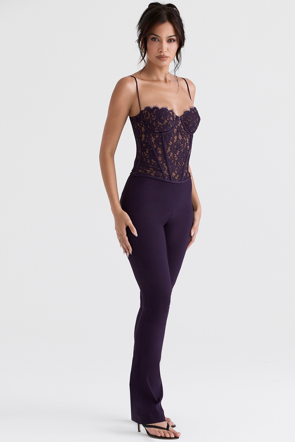 Laurel  Night Shade High Waisted Trousers — image 6