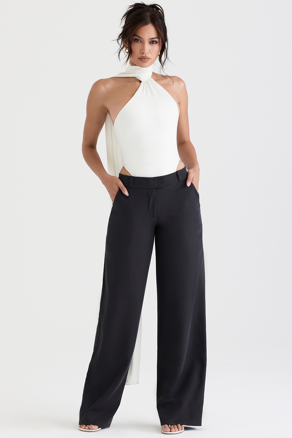 Cameron Grey Loose Fit Trousers