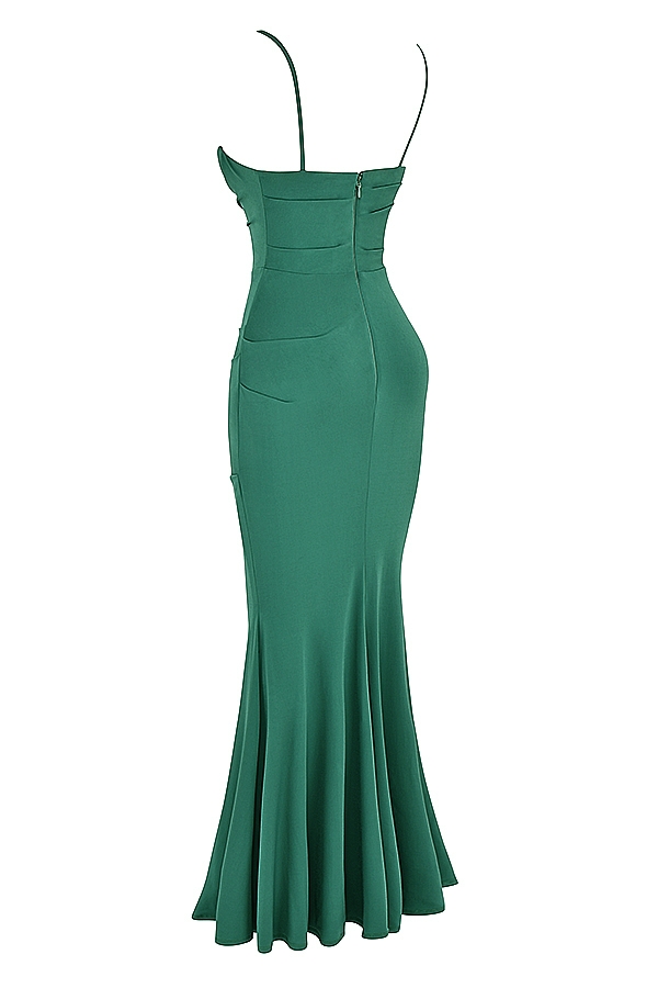 Milena  Forest Corset Maxi Dress — image 12