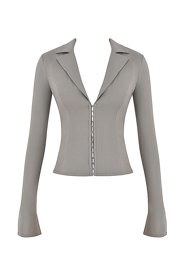 Zakira  Smoke Fitted Shirt — image 8