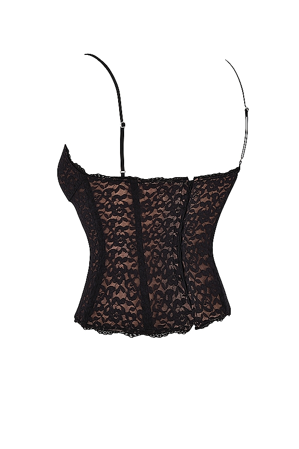Romina  Black Lace Corset — image 10
