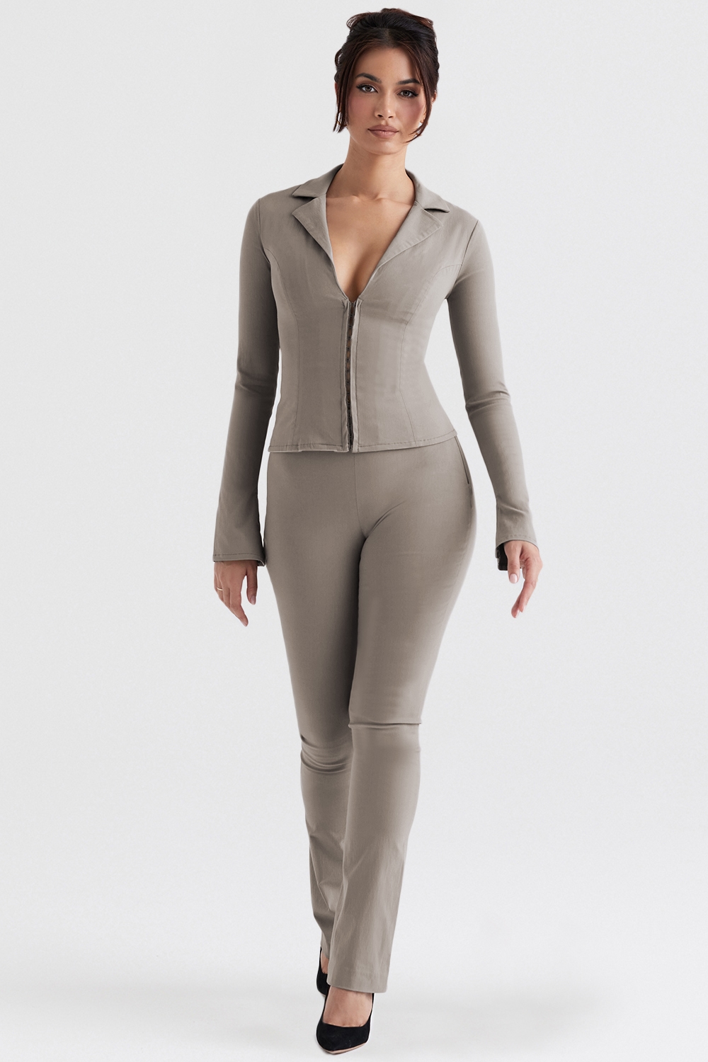 Laurel  Smoke High Waisted Trousers — image 1