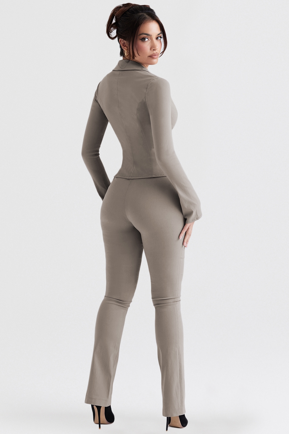Laurel  Smoke High Waisted Trousers — image 7