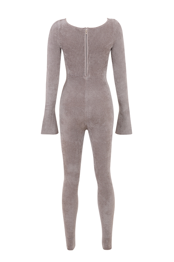 Isis  Mink Heavy Chenille Loungewear Jumpsuit — image 16