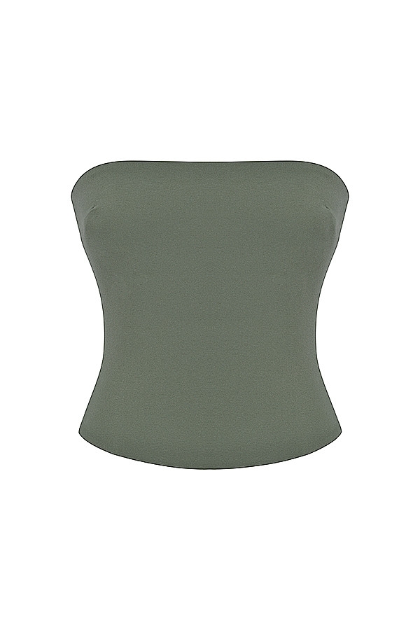 Mistress Rocks Bay Leaf Strapless Top - SALE — image 9