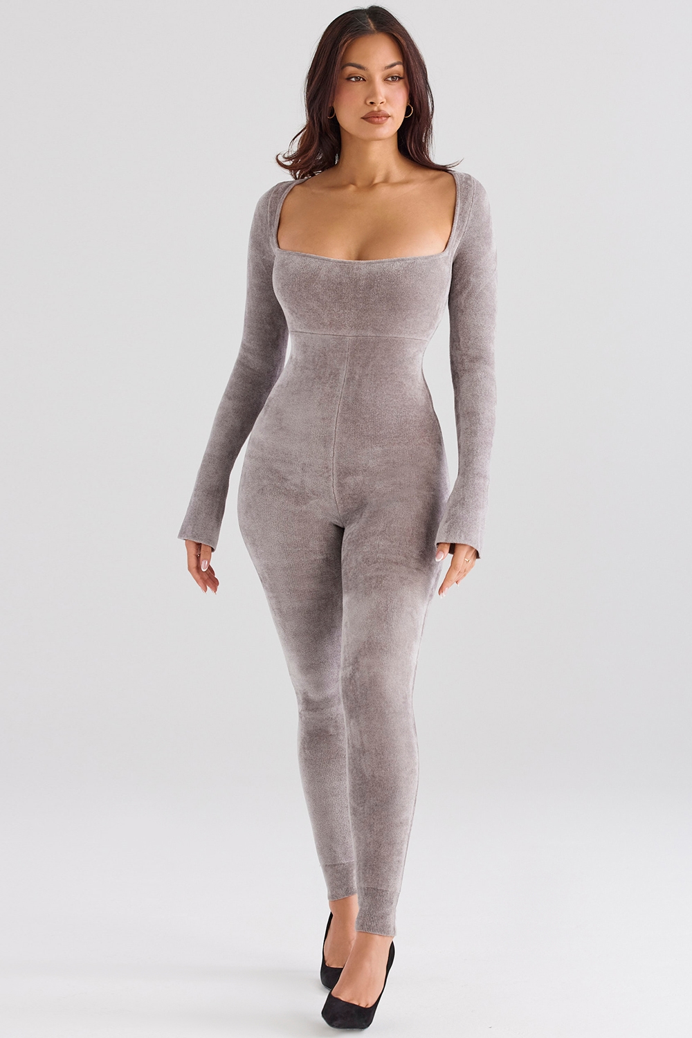 Isis  Mink Heavy Chenille Loungewear Jumpsuit — image 5