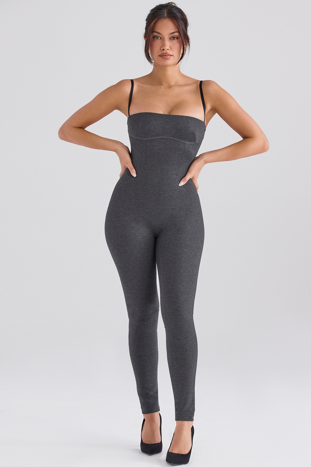 Luisa  Charcoal Loungewear Jumpsuit — image 5