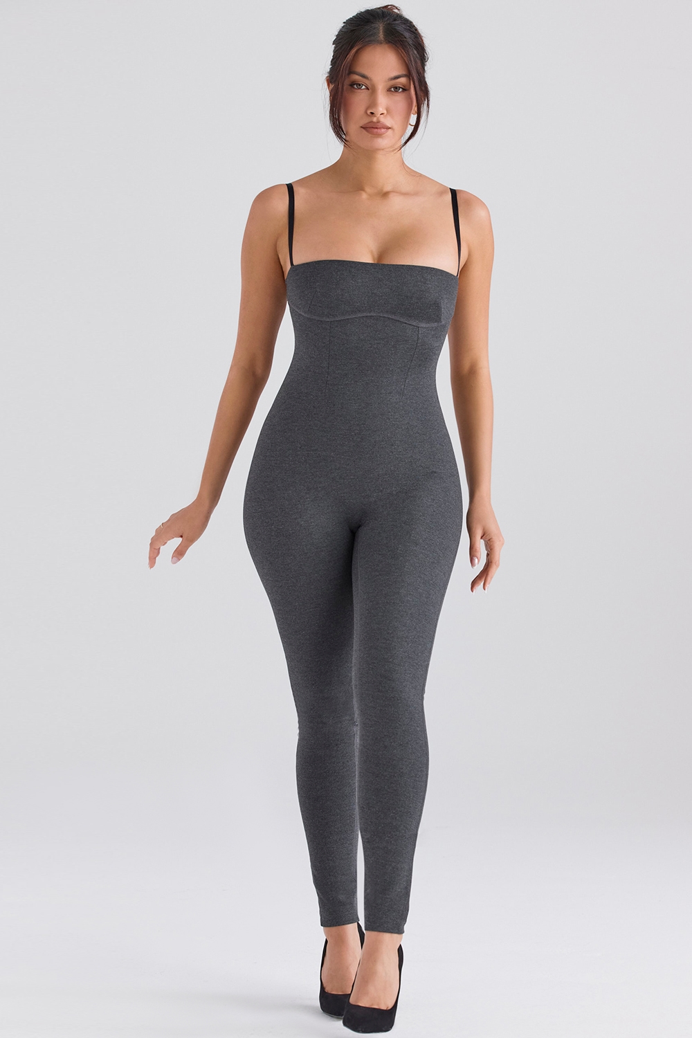 Luisa  Charcoal Loungewear Jumpsuit — image 6