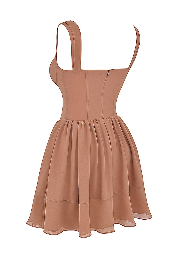 Mistress Rocks Cinnamon Lace Up Mini Dress - SALE — image 14