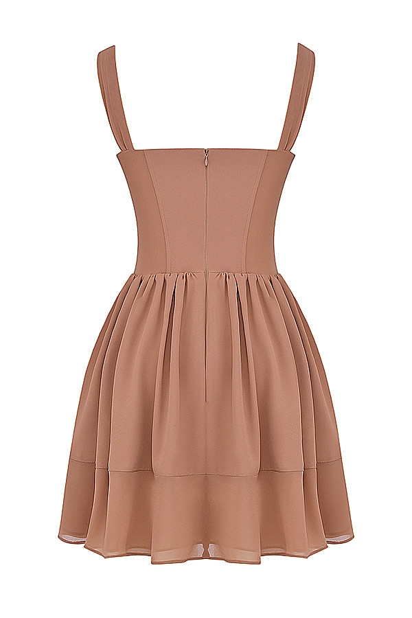 Mistress Rocks Cinnamon Lace Up Mini Dress - SALE — image 15