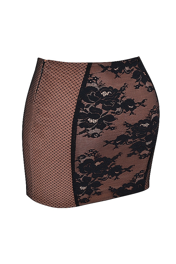 Mistress Rocks Black Lace Mini Skirt - SALE — image 12