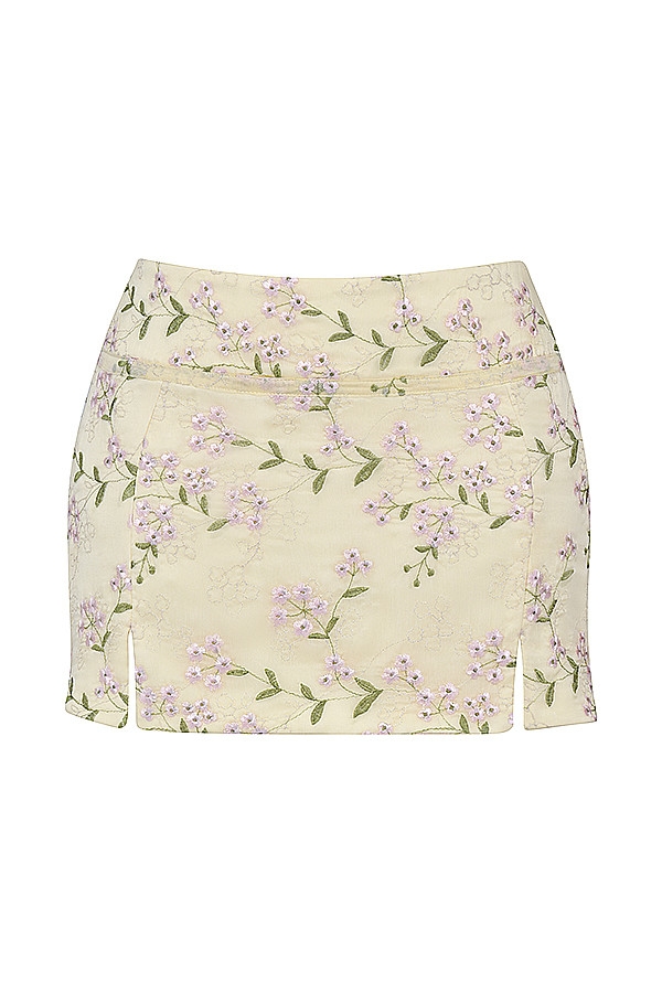 Mistress Rocks Lemon Embroidered Mini Skirt - SALE — image 11