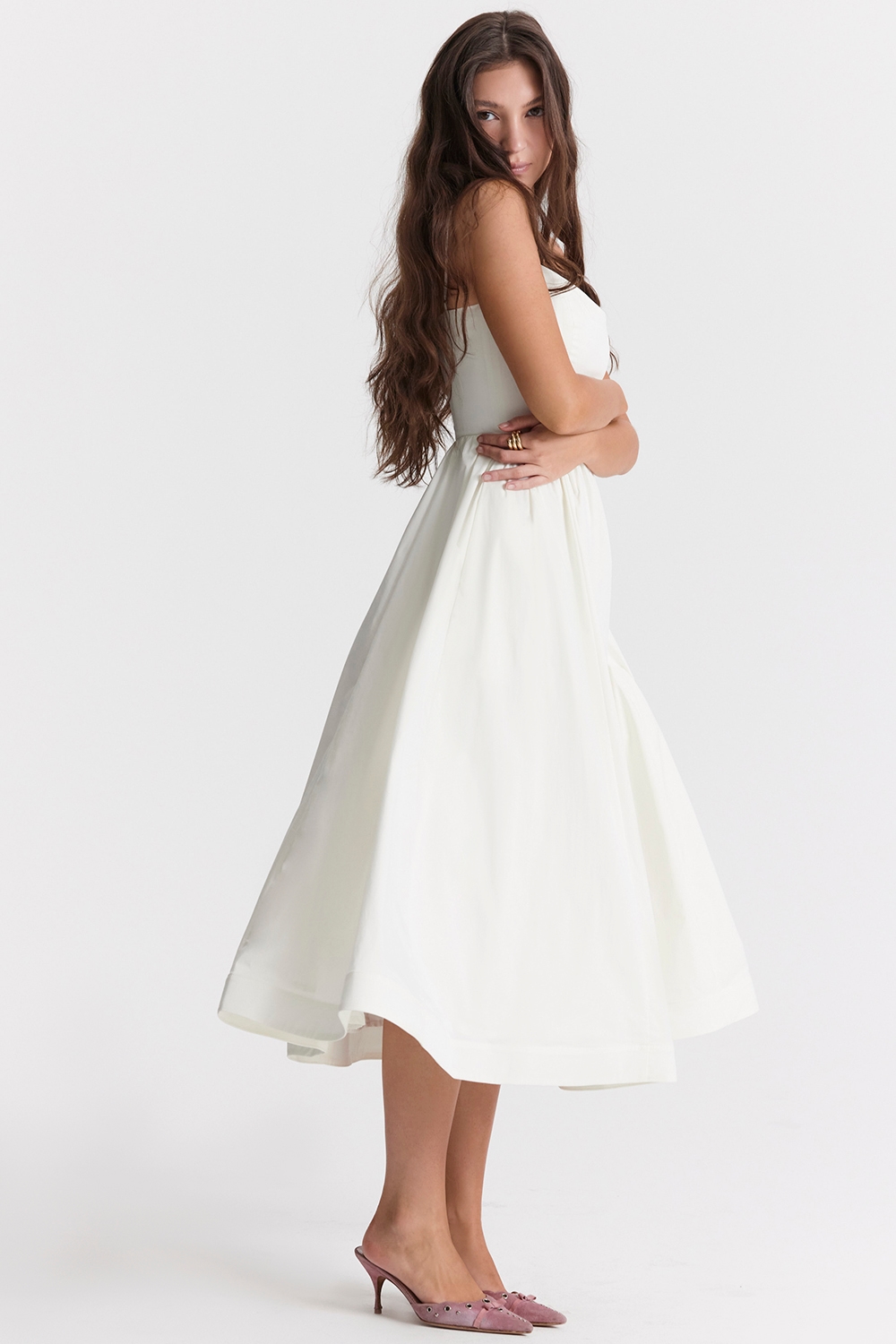 Lolita  Ivory Corset Sundress — image 8