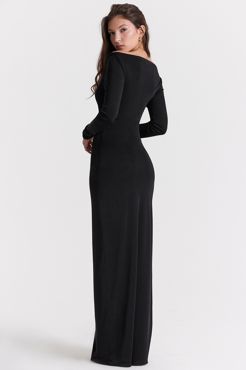 Marella  Black Cutout Maxi Dress — image 12