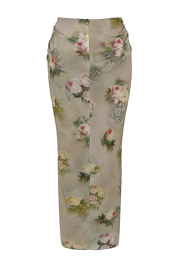 Vesper  Vintage Floral Maxi Skirt — image 14