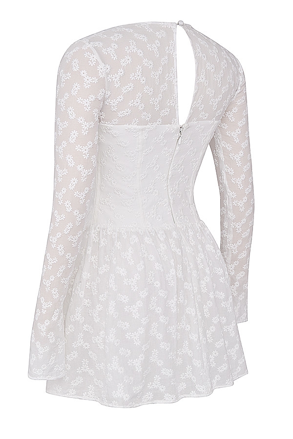 Mistress Rocks White Broderie Corset Mini Dress - SALE — image 12