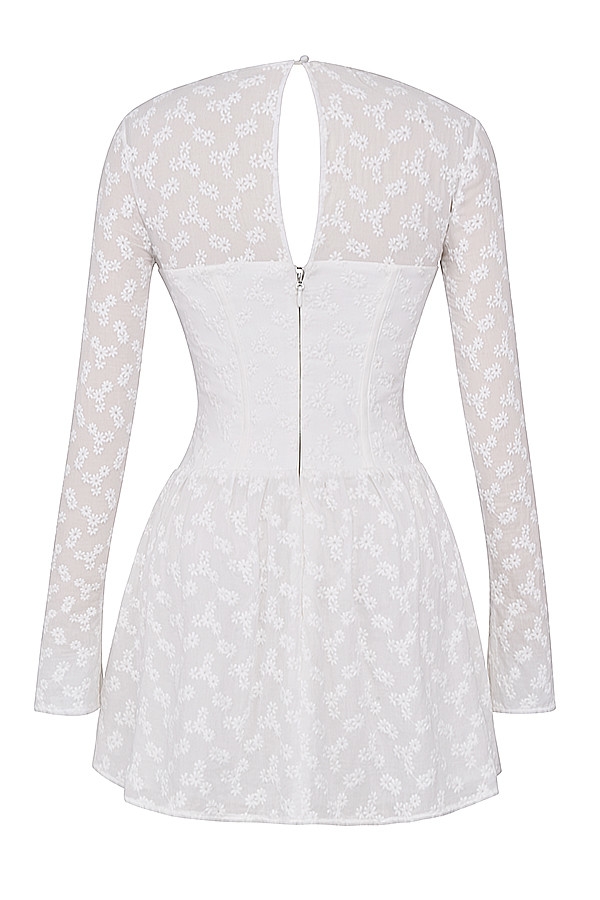 Mistress Rocks White Broderie Corset Mini Dress - SALE — image 13