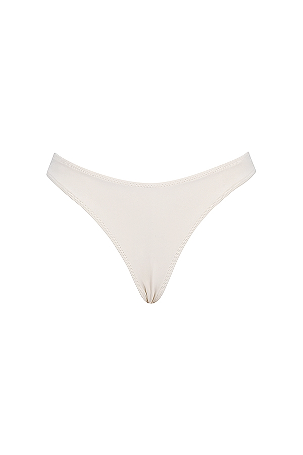 Capri  Vanilla High Leg Bikini Bottom — image 14