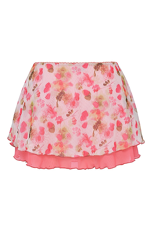 Mistress Rocks Floral Print Mini Skirt - SALE — image 11