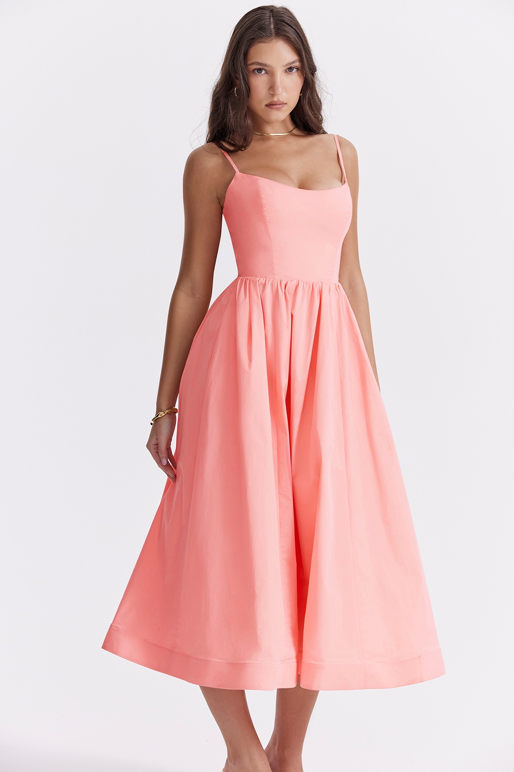 Lolita Apricot Corset Sundress