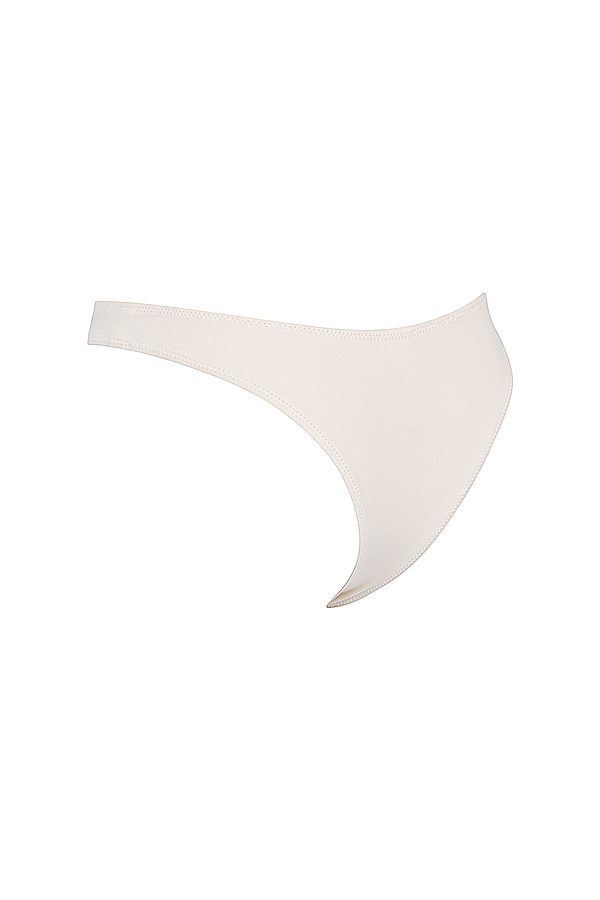 Capri  Vanilla High Leg Bikini Bottom — image 15