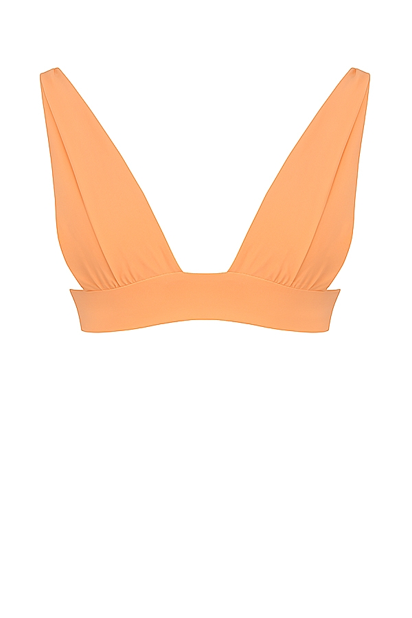 Seychelles  Light Orange Tie Back Bikini Top — image 8