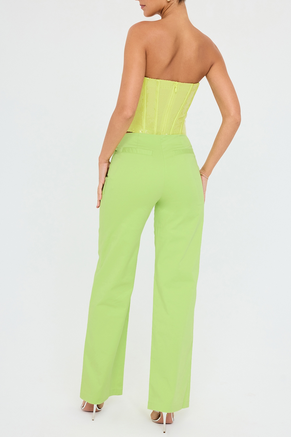 Mistress Rocks Lime Baggy Trousers - SALE — image 8