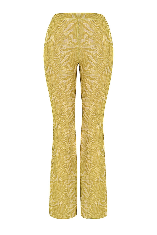 Mistress Rocks Olive Print Trousers - SALE — image 13