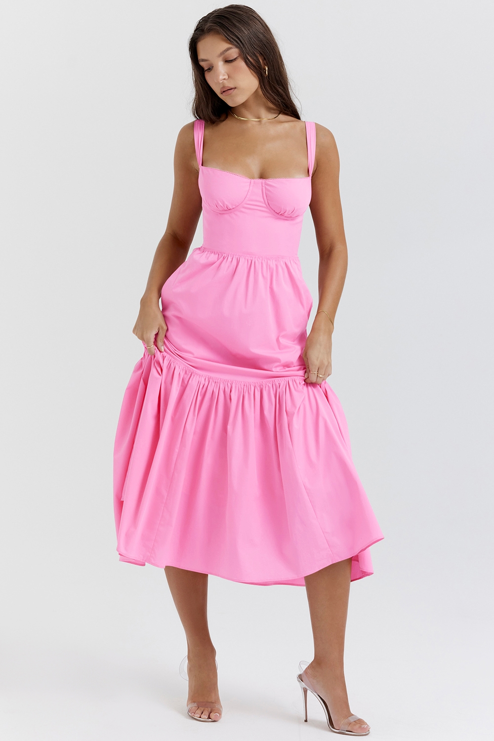 Elia  French Pink Midi Sundress — image 6