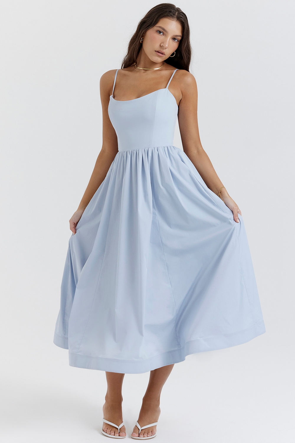 Lolita  Soft Blue Corset Sundress — image 6