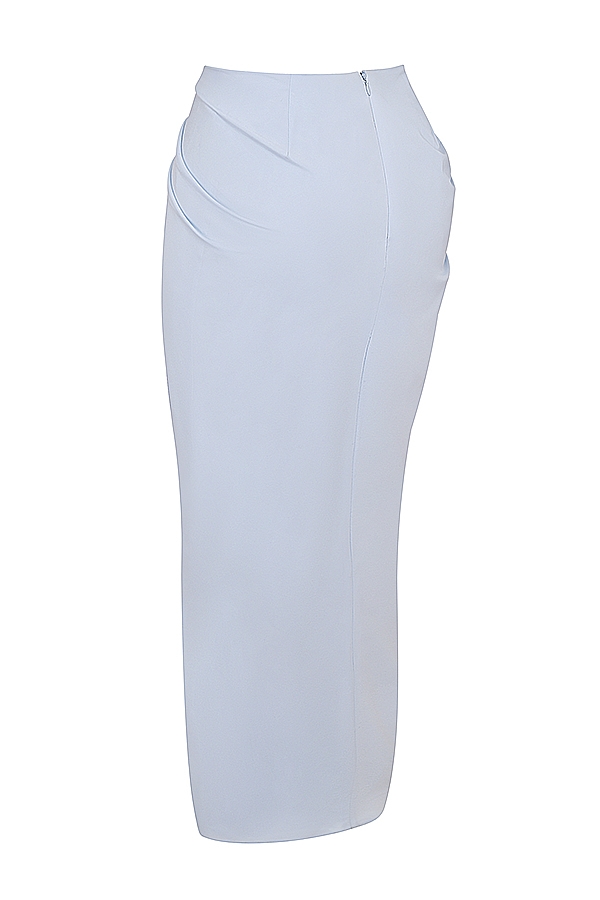 Vesper  Soft Blue Maxi Skirt — image 14