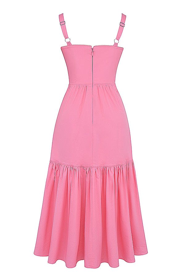 Elia  French Pink Midi Sundress — image 16