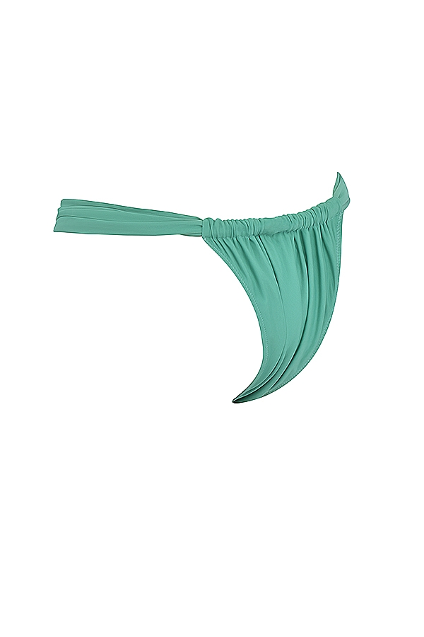 Athens  Eucalyptus Gathered High Leg Bikini Bottom — image 12