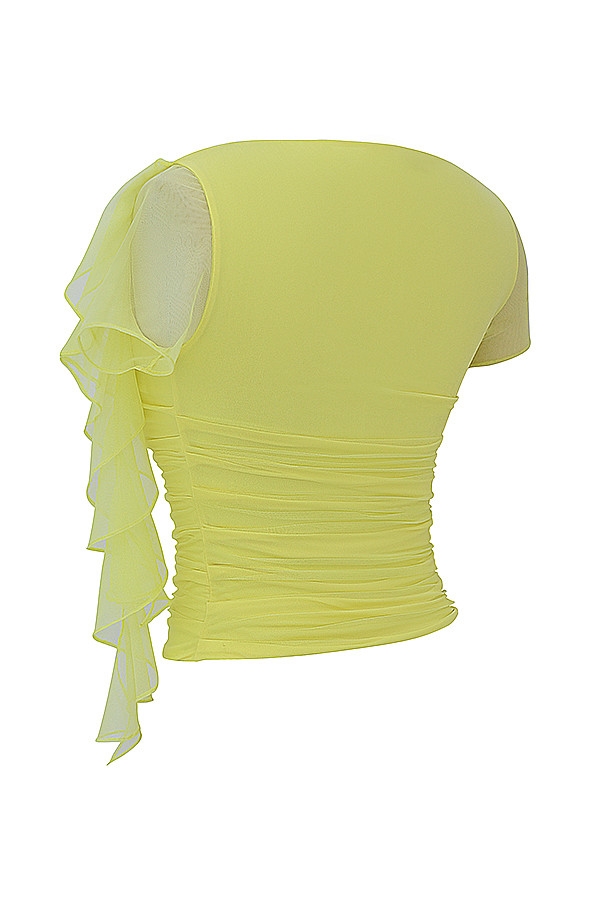 Mistress Rocks Limoncello Ruffle Top - SALE — image 13