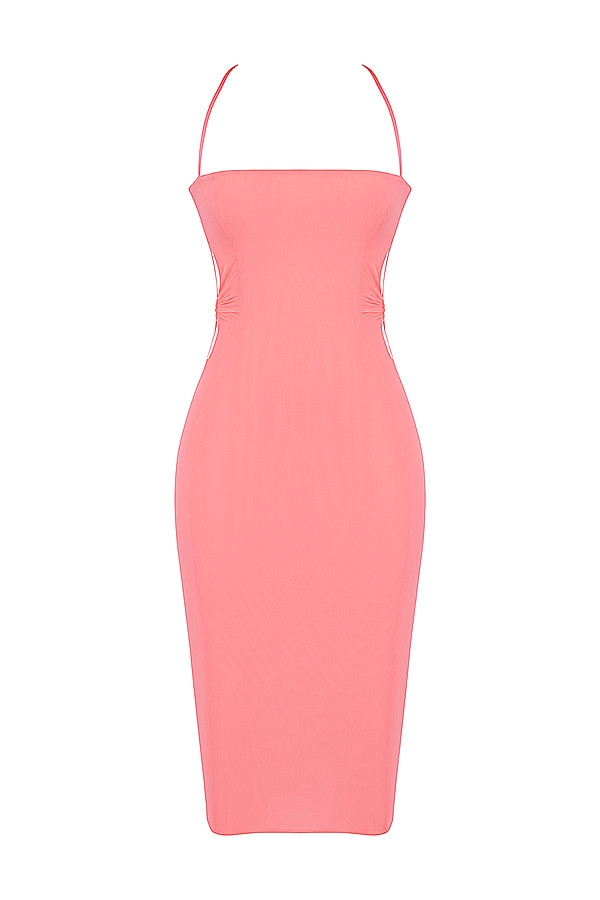 Mistress Rocks Coral Midi Dress - SALE — image 12
