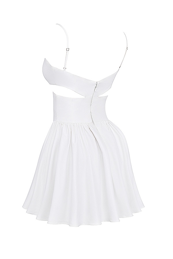 Mistress Rocks White Cutout Corset Mini Dress - SALE — image 14