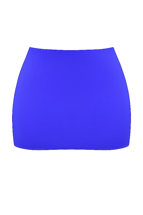 Mistress Rocks Cobalt Satin Mini Skirt - SALE — image 13