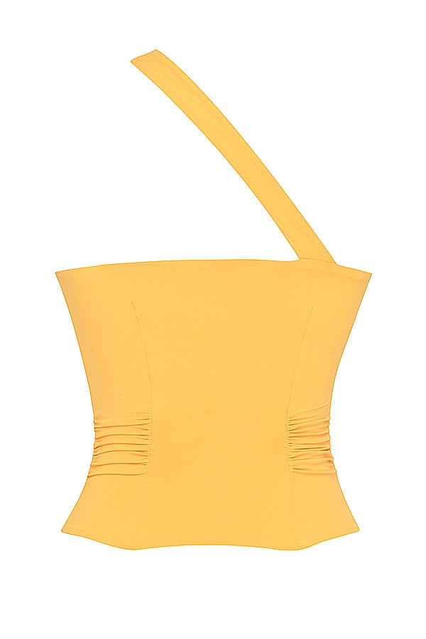 Mistress Rocks Tangerine Asymmetric Top - SALE — image 11