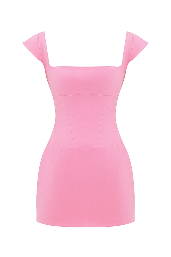 Leonida  French Pink Corset Mini Dress — image 11