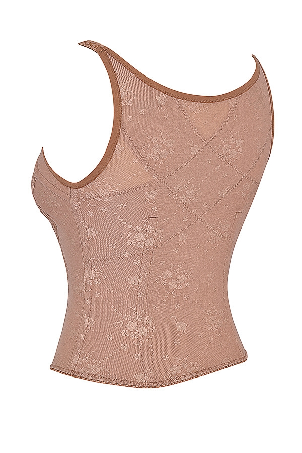 Mistress Rocks Warm Tan Lace Corset - SALE — image 9