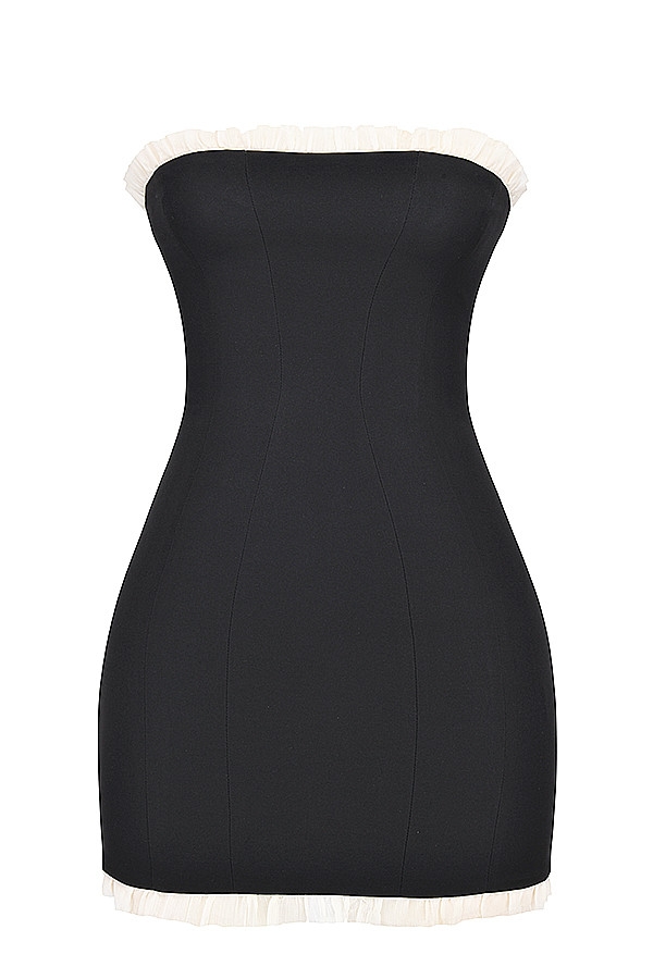 Mistress Rocks Black Strapless Mini Dress - SALE — image 10